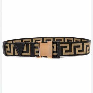 Versace Greca ribbon belt
